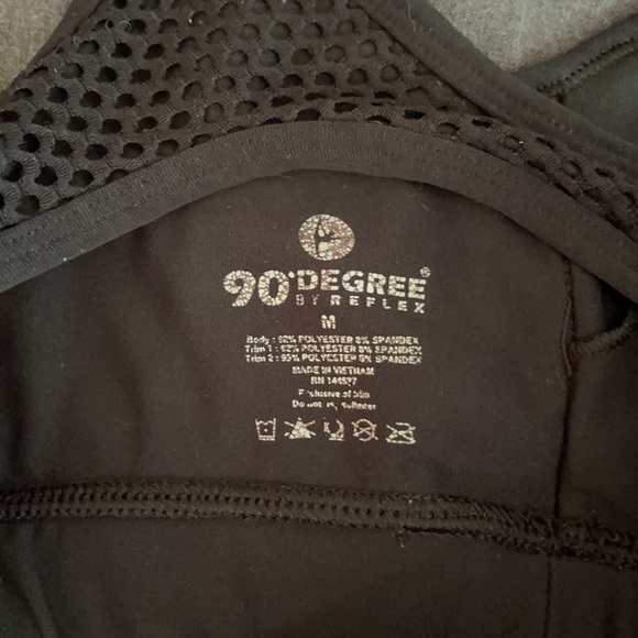 size M - 90 degrees by Reflex - sports bra - Picture 3 of 3